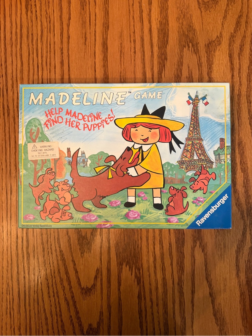 Vintage 1992 Help Madeline Find Her Puppies! Kid's Board Game Ravensburger